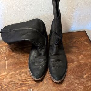 Dan Post Black Cowboy Boots